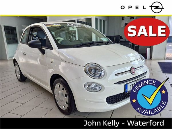 Fiat 500 Hatchback, Petrol, 2017, White