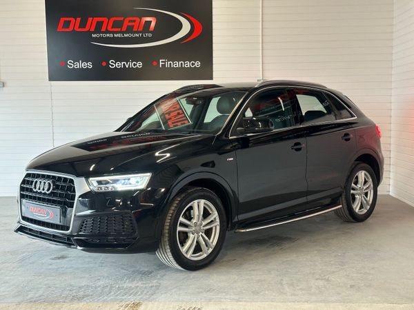 Audi Q3 SUV, Diesel, 2018, Black