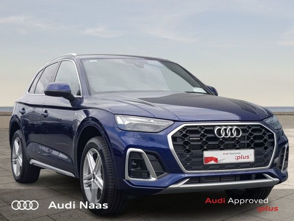 Audi Q5 SUV, Petrol Hybrid, 2024, Blue