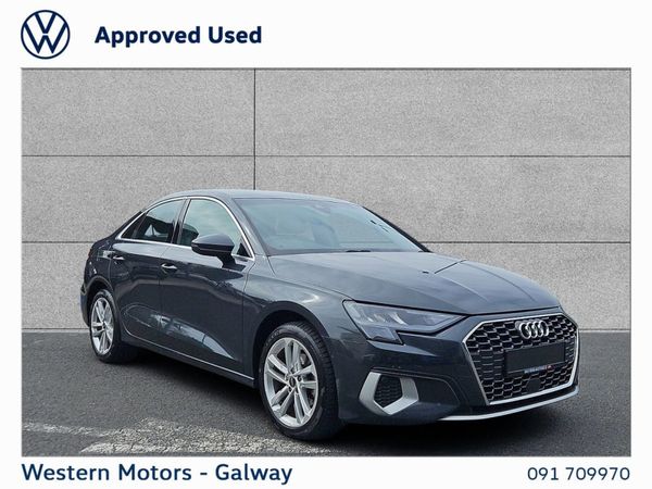Audi A3 Saloon, Petrol, 2023, Grey