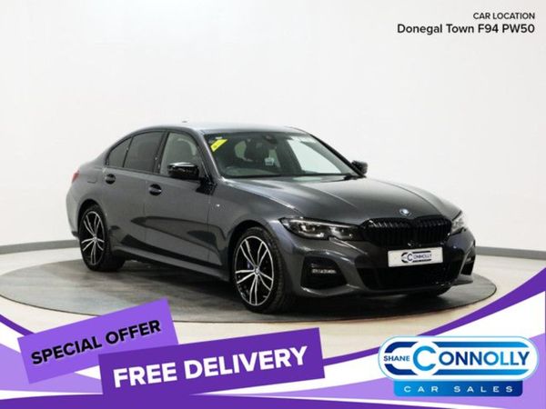 BMW 3-Series Saloon, Petrol Hybrid, 2021, Grey