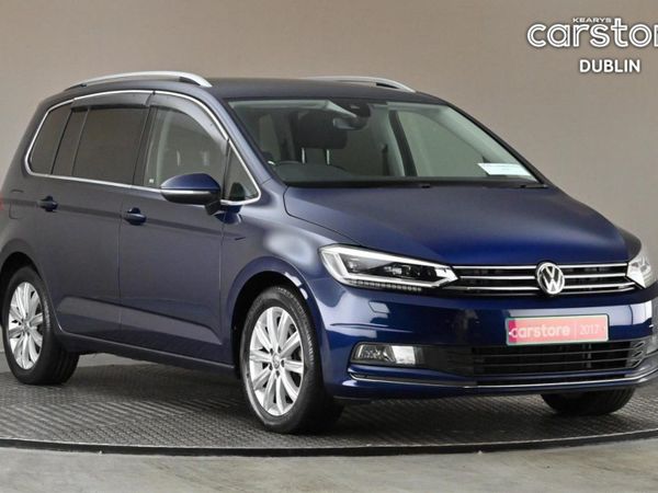 Volkswagen Touran MPV, Petrol, 2017, Blue