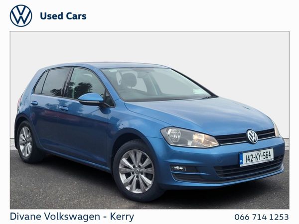 Volkswagen Golf Hatchback, Diesel, 2014, Blue