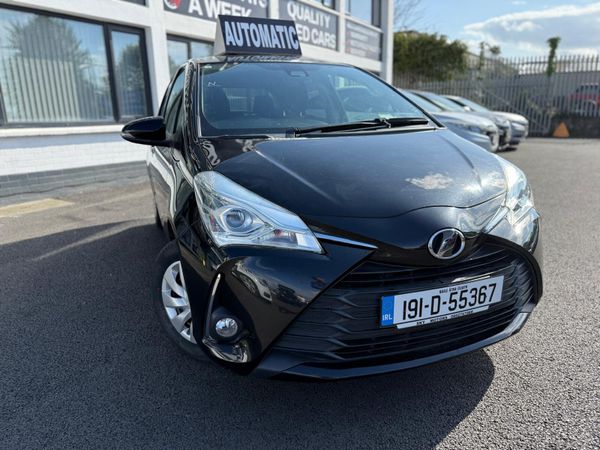 Toyota Vitz Hatchback, Petrol, 2019, Black