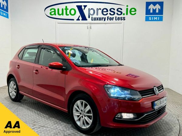 Volkswagen Polo Hatchback, Petrol, 2016, Red