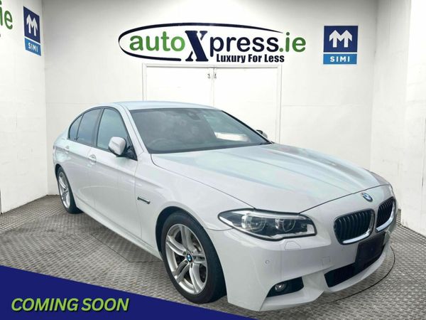 BMW 5-Series Saloon, Diesel, 2016, White