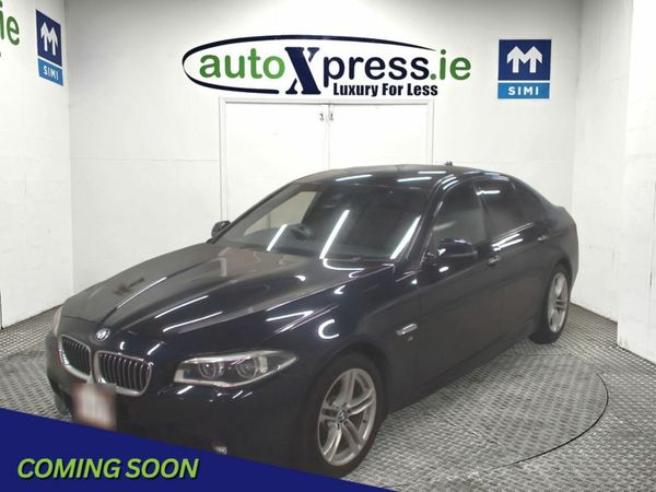 BMW 5-Series Saloon, Diesel, 2016, Black