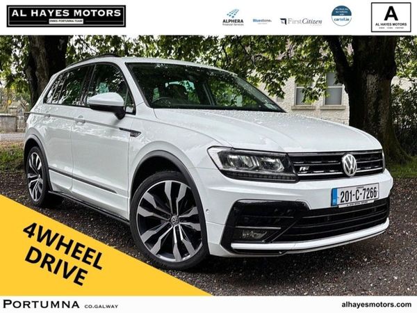 Volkswagen Tiguan SUV, Diesel, 2020, White