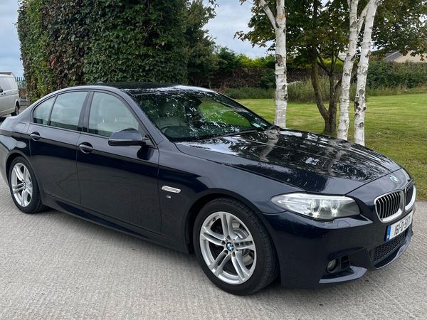 BMW 5-Series Saloon, Diesel, 2016, Black