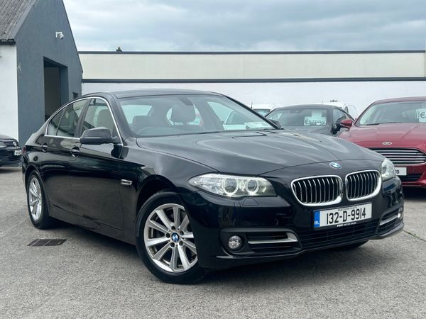 BMW 5-Series Saloon, Diesel, 2013, Black