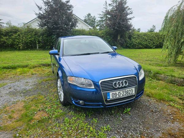 Audi A4 Saloon, Petrol, 2009, Blue