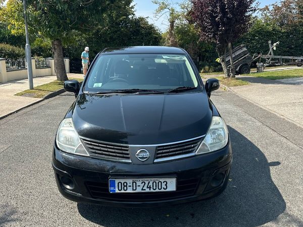 Nissan Tiida Hatchback, Petrol, 2008, Black