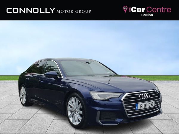 Audi A6 Saloon, Diesel, 2019, Blue