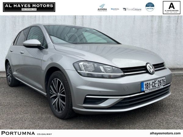 Volkswagen Golf Hatchback, Diesel, 2018, Silver