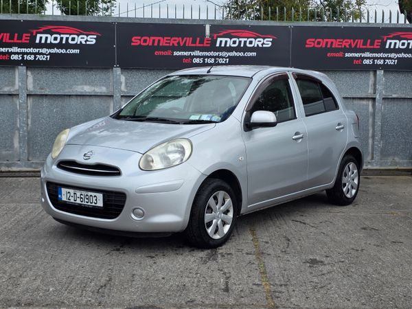 Nissan March Hatchback, Petrol, 2012, Silver