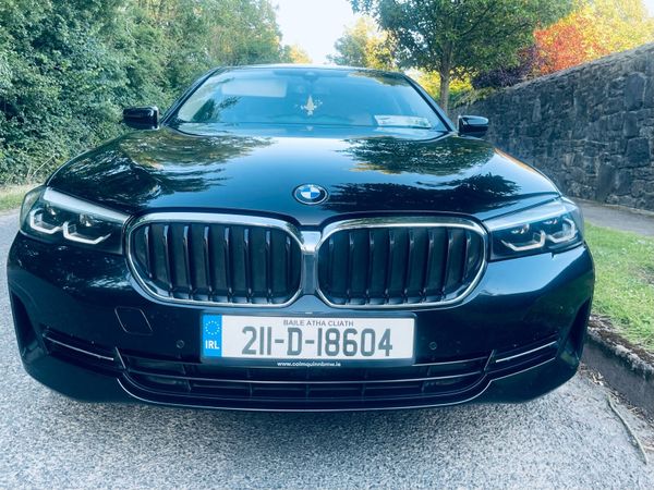 BMW 5-Series Saloon, Diesel, 2021, Black