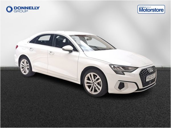 Audi A3 Saloon, Petrol, 2022, White