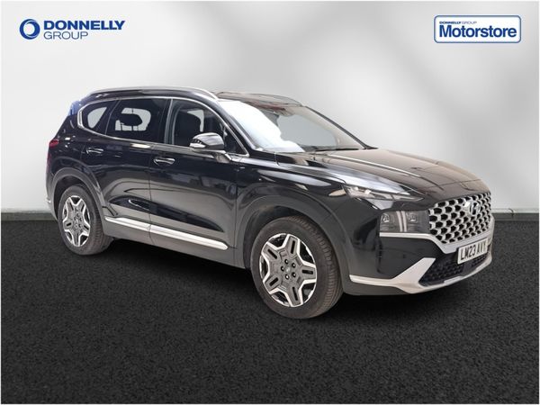 Hyundai Santa Fe Estate, Petrol Hybrid, 2023, Black
