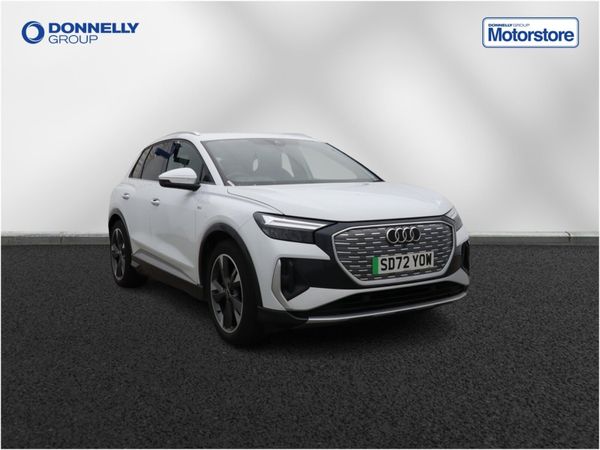 Audi Q4 Estate, Electric, 2022, White