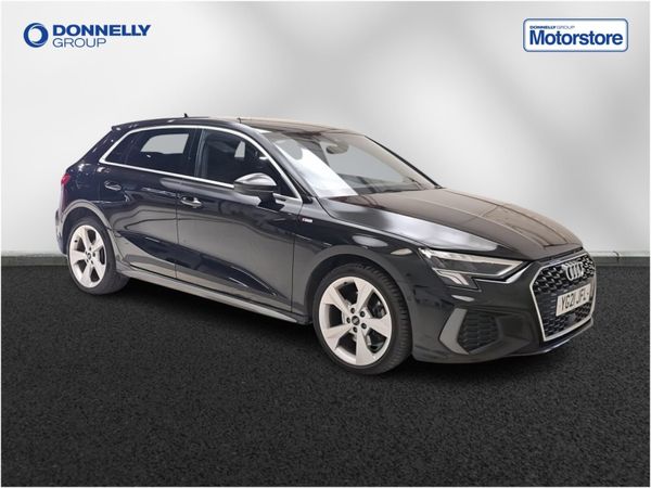 Audi A3 Hatchback, Petrol Hybrid, 2021, Black