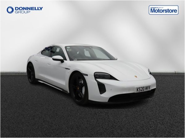 Porsche Taycan Saloon, Electric, 2020, White