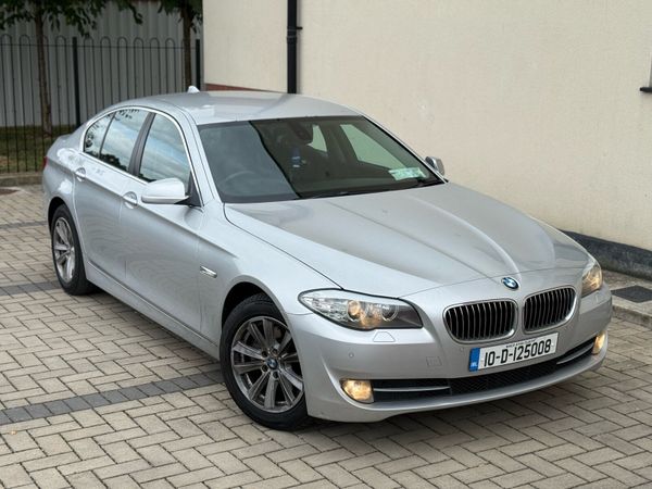 BMW 5-Series Saloon, Diesel, 2010, Silver