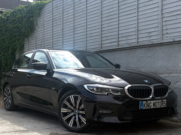 BMW 3-Series Saloon, Petrol Hybrid, 2022, Black