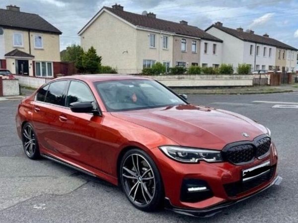 BMW 3-Series Saloon, Petrol Plug-in Hybrid, 2020, Orange