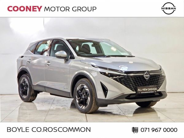 Nissan Qashqai SUV, Petrol Hybrid, 2025, Silver
