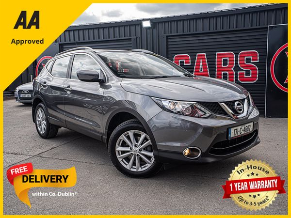 Nissan Qashqai SUV, Diesel, 2017, Grey