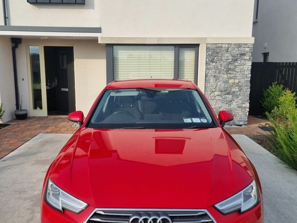 Audi A4 Saloon, Diesel, 2016, Red