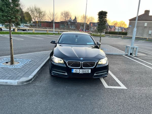 BMW 5-Series Saloon, Diesel, 2015, Black