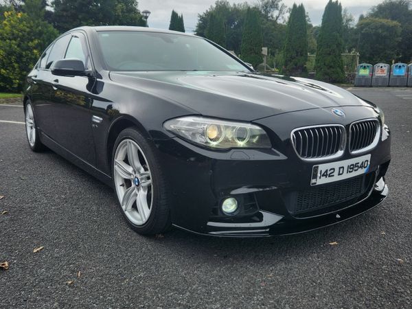 BMW 5-Series Saloon, Diesel, 2014, Black