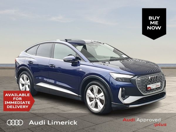 Audi Q4 e-tron SUV, Electric, 2024, Blue