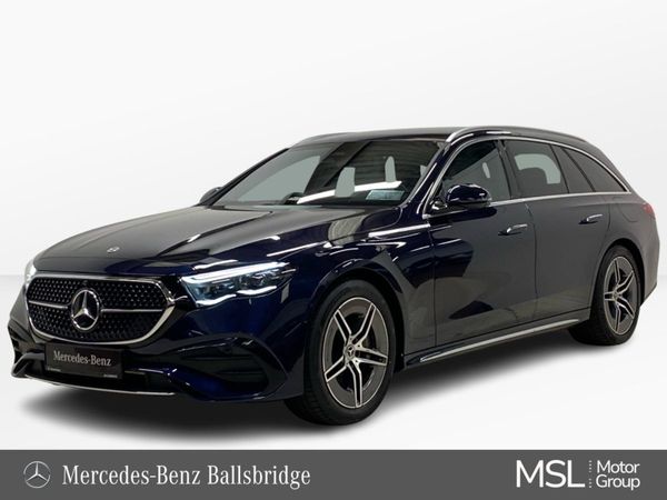 Mercedes-Benz E-Class Estate, Petrol Hybrid, 2024, Blue