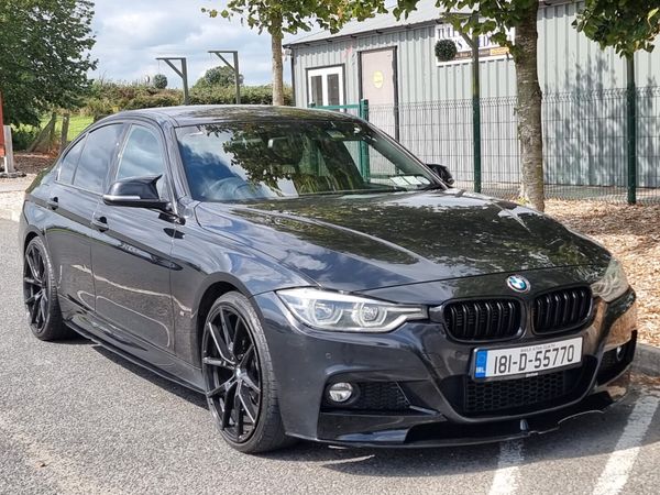 BMW 3-Series Saloon, Petrol Plug-in Hybrid, 2018, Black
