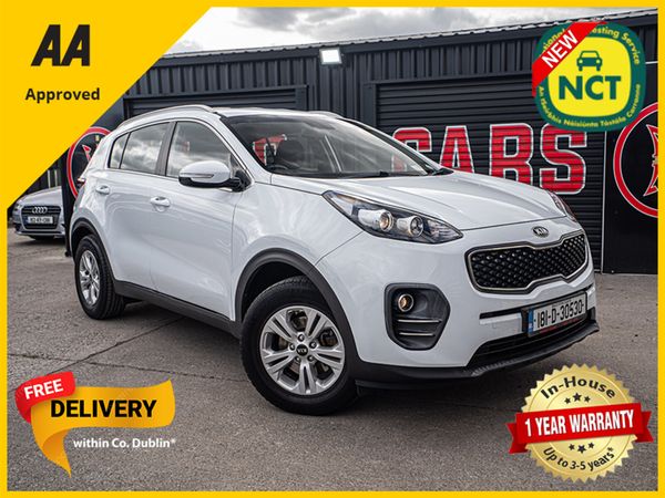 Kia Sportage SUV, Diesel, 2018, White