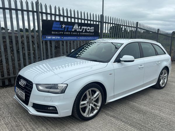 Audi A4 Estate, Petrol, 2013, White