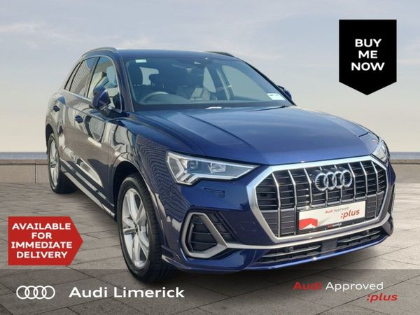 Audi Q3 SUV, Petrol Hybrid, 2024, Blue
