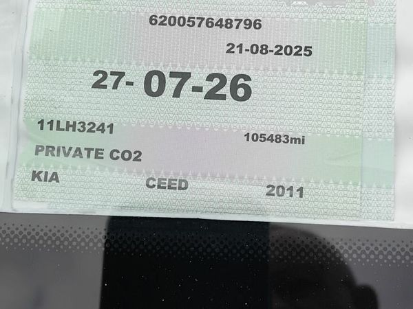 Kia Ceed Estate, Diesel, 2011, Silver