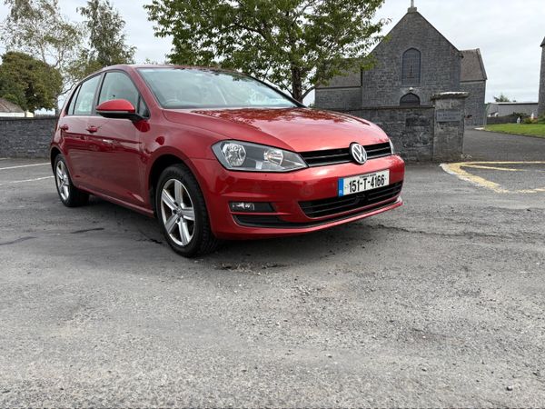 Volkswagen Golf Hatchback, Diesel, 2015, Red