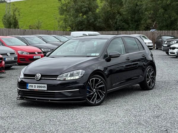 Volkswagen Golf Hatchback, Diesel, 2017, Black