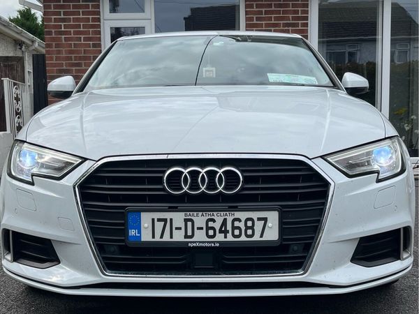 Audi A3 Saloon, Petrol, 2017, White