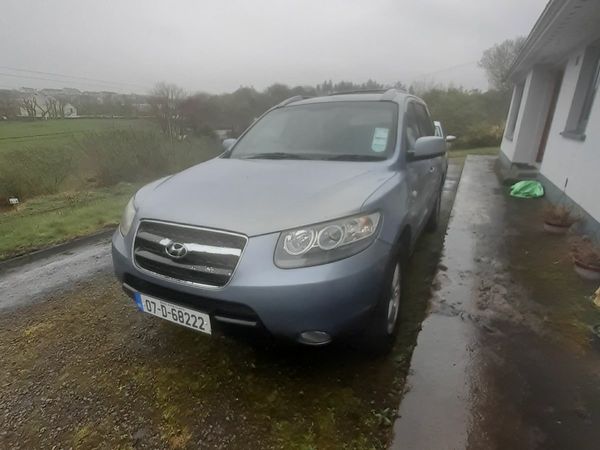 Hyundai Santa Fe SUV, Diesel, 2007, Blue
