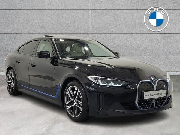 BMW i4 Hatchback, Electric, 2022, Black