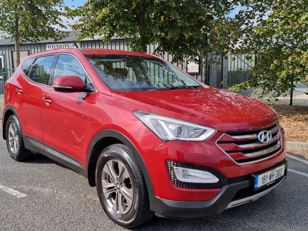 Hyundai Santa Fe SUV, Diesel, 2016, Red