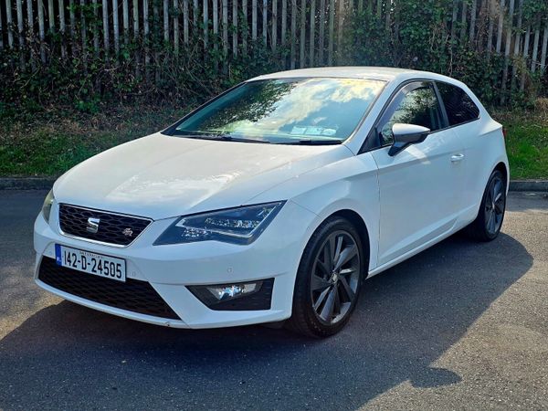 SEAT Leon Hatchback, Petrol, 2014, White