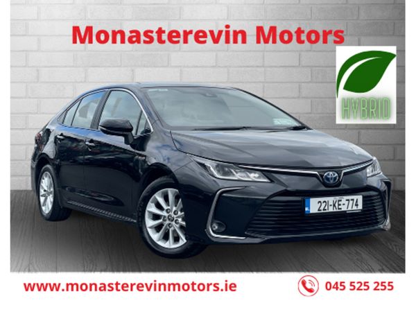 Toyota Corolla Saloon, Petrol Hybrid, 2022, Black
