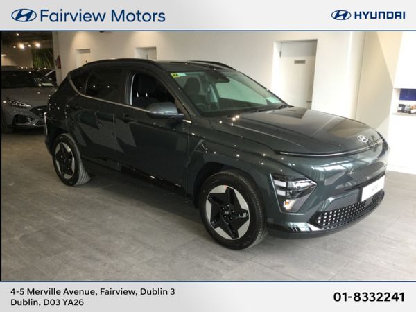 Hyundai KONA SUV, Electric, 2025, Green