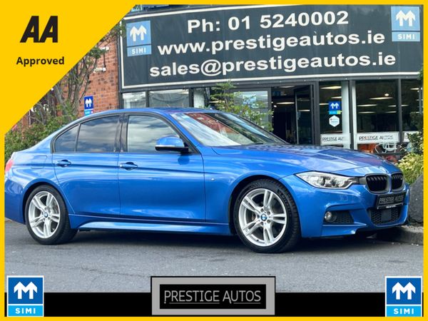 BMW 3-Series Saloon, Diesel, 2015, Blue